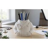 Housetrend Hayallerinizin Doktoru – Önlük Şeklinde Kalemlik Masada Şıklık ve Düzen–hediye figür biblo dekor Doctor Pen Holder/Desk Organizer - Lab Coat