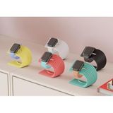 HOUSETREND Modern Ergonomik tasarımı ile dikkat çeken akıllı saat standı - Modern Apple Watch Charging Stand. Easy Print (kırmızı)