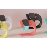 HOUSETREND Modern Ergonomik tasarımı ile dikkat çeken akıllı saat standı - Modern Apple Watch Charging Stand. Easy Print (pembe)