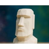 HOUSETREND MODERN MİNİMALİST biblo moai figür Moai - Dünyanın En Büyük Heykelleri serisi- Moai - The Greatest Statues of the World series (12cm)