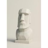 HOUSETREND MODERN MİNİMALİST biblo moai figür Moai - Dünyanın En Büyük Heykelleri serisi- Moai - The Greatest Statues of the World series (16cm)