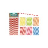Houseware 16'lı Kağıt Pipet - Asorti