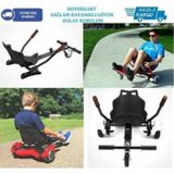 Hoverkart Elektrikli Kaykay Koltuk Smart Scooter Hovercard Aparat Kirmizi