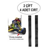 Hoverkart Hoverway Tüm Modeller İle Uyumlu Cırt 2 Çift 4 Adet