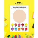 How Do You Feel Çocuk Ingilizce Yaz-Sil Pvc Kaplamalı Tekli Poster 21X30 cm