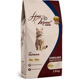 How Meow 15 kg Kısırlaştırılmış Yetişkin Kedi Kuru Maması Somonlu Premium Segment