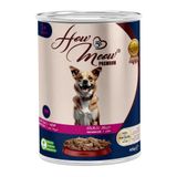 How Meow Biftekli Yetişkin 12x400 gr Köpek Yaş Mama