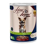 How Meow Kuzulu Yetişkin 12x400 gr Köpek Yaş Mama