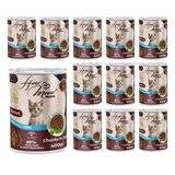 How Meow Yavru Kedi Balıklı ve Jöleli Konserve Mama 400 Gr x 12 adet