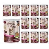 How Meow Yavru Kedi Tavuklu ve Jöleli Konserve Mama 400 Gr x 12 adet