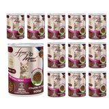 How Meow Yetişkin Kedi Biftekli ve Jöleli Konserve Mama 400 Gr x 12 adet