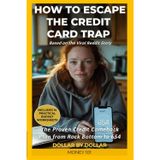How to Escape the Credit Card Trap: The Proven Credit Comeback Plan from Rock Bottom to 654: Based on a Reddit personal finance cautionary tale (Money ... credit, taxes education, and how-to guides)