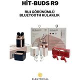 Howear Hit-Buds Pro R9 Ruj Görünümlü Bluetooth Kulaklık - Siyah