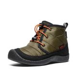 Howser II Chukka Su Geçirmez Çocuk Bot DARK OLIVE/GOLD FLAME 36