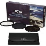 Hoya 72mm Digital Filter Kit II UV CPL ND Filtre Seti
