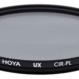 Hoya Circular UX Pol Filtresi 77 mm, Işık yansımalarını ve yansımaları güçlendirmek ve azaltmak için polarizasyon filtresi, alüminyum duy, kaliteli cam, su geçirmez