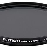 Hoya Fusion Antistatik sirküler kutup filtresi (62 mm), siyah, YSCPL062
