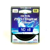 Hoya ND 8 Pro1 dijital Filter 58 mm