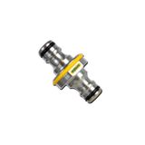 Hozelock 2044H Metal Çift Yönlü Hortum Bağlantısı Birleştirme Adaptörü 1/2"
