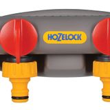 Hozelock 2150H Dört Çıkışlı, Dörtlü (4'lü), Vanalı Musluk Bağlantısı, Dağıtıcı Adaptörü