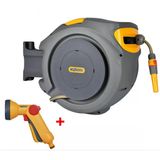 Hozelock 2403-3535H Duvara Monte 30 M Hortumlu Otomatik Geri Sarmalı Hortum Toplama Makara Seti