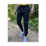 HOZGİYİM Erkek Siyah Renk Lastikli Paça Jogger Eşofman