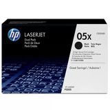 HP 05X-CE505XD 2'li Paket Yüksek Kapasiteli Orijinal Toner