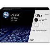 HP 05X-CE505XD 2'li Paket Yüksek Kapasiteli Orijinal Toner