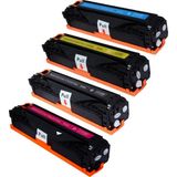 Hp 128A Toner Takım Yüksek Kapasite Muadil 4 Renk - Siyah - Mavi - Kırmızı - Sarı - 0,35 - 1,10 kg