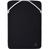 Hp 15.6" Neopren Çift Taraflı Dizüstü Bilgisayar ve Notebook Kılıfı Gümüş Siyah 2F2K5AA