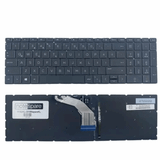 Hp 15-da2005nt 9CV41EA Uyumlu Işıklı Siyah TR Laptop Klavye