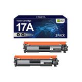 Hp 17A Toner Laserjet Pro M102w M130fw M130fn M130nw M102a M130a Pro Mfp M130 M102 (2 Black)