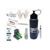 HP 2060 (704) Kartuş Mürekkep Dolum Seti 500 ML Siyah Non Oem