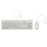 HP 225 AW5S6AA Beyaz Kablolu Klavye Mouse Seti