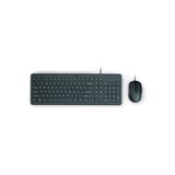 HP 240J7AA 150 Türkçe Kablolu Klavye Mouse Set