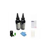 Hp 2723 Uyumlu Kartuş Dolum Mürekkep 2'Li Siyah Paket Renksan