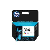 HP 304-N9K05AE CMY Deskjet 2632 Orijinal Kartuş