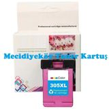 HP 305XL 3YM63AE Muadil Renkli Kartuş
