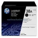 HP 38A-Q1338D 2'li Paket Orijinal Toner