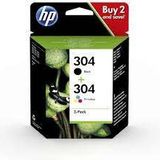 HP 3JB05AE 304 Siyah Combo 2'li 120 Sayfa Kartuş