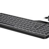 HP 405 Aydınlatmalı Kablolu Türkçe Klavye - Siyah