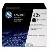 HP 42X-Q5942XD Yüksek Kapasiteli 2'li Paket Orijinal Toner