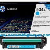 HP 504A-CE251A Mavi Orijinal Mavi Kutu C Grade Toner