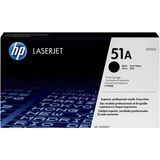 HP 51A-Q7551A Siyah Orijinal Mavi Kutu Toner