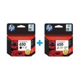 HP 650 Siyah-Renkli Kartuş Seti