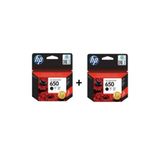 HP 650 Siyah+Renkli Standart Kartuş 2'li Set