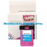 HP 652XL F6V24AE Muadil Renkli Kartuş