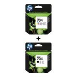 Hp 704 Kartuş Seti Renkli Siyah