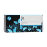 Hp 738 Cyan Mavi 300ml Plotter Kartuşu 676m6a Kdo