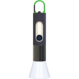 HP-836 Su Geçirmez Uzun Menzilli LED El Feneri – 5730 LED 5V USB Şarjlı Taşınabilir Askılı - Çok Renkli